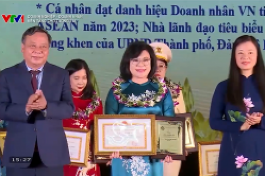 TỔNG GIÁM ĐỐC HANEL BÙI THỊ HẢI YẾN TRÊN CHƯƠNG TRÌNH DOANH NGHIỆP & DOANH NHÂN - PHÓNG SỰ VTV1 NGÀY 26/10